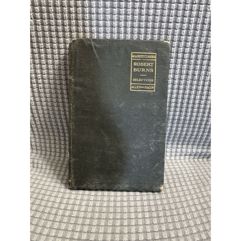Selections from the Poetry of Robert Burns Lois G. Gifford ed. 1918